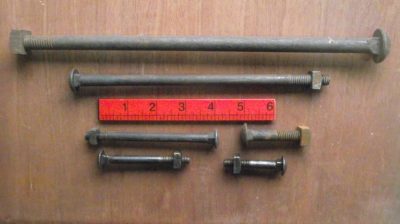 Traditional Cup Square Square Coach Bolts (**IMPERIAL**)