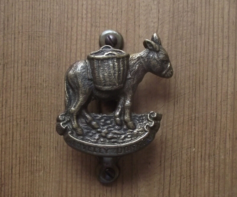 Clovelly Donkey Brass Door Knocker