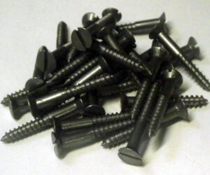 Trade Grade Slotted Steel Wood Screws