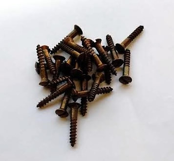 Raised Head Slotted Brass