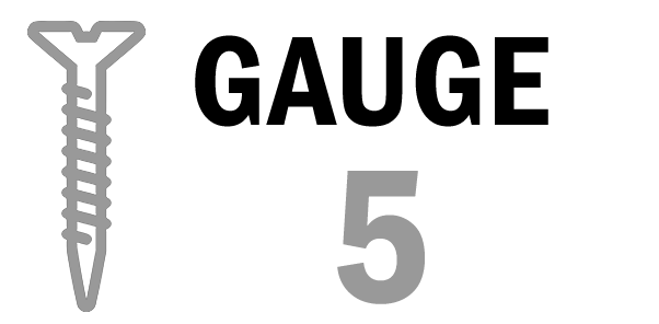Gauge 5 Nickel Plated Steel